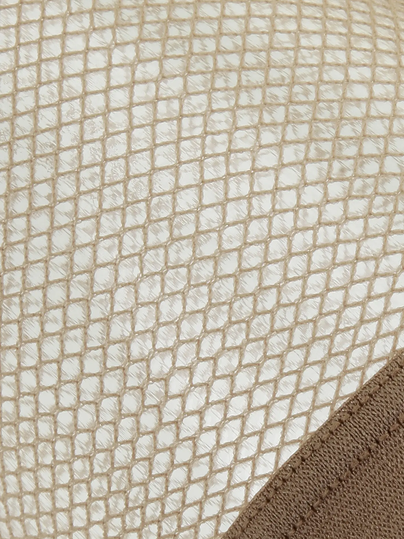 OROBLU | Netz-Kniestrümpfe "Tricot" (sable) | 